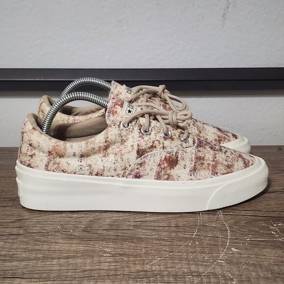 Converse X John Elliot Skid Grip Ox Women's Shoes Sneakers Size 9 Antique White - Picture 3 of 9